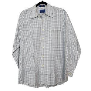 Pendleton Men’s Broadway Cloth Check Long Sleeve Button Down Size Large